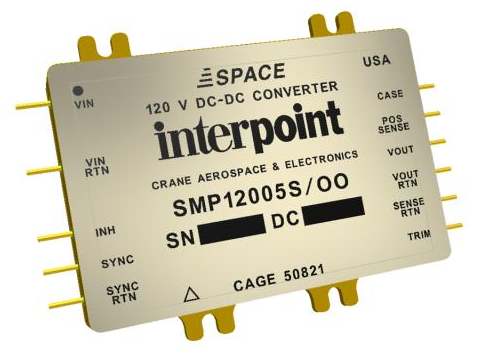 SMP120系列單輸出空間DC-DC電源轉換器Interpoint SMP120系列單輸出空間DC-DC電源轉換器Interpoint