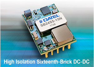 DATEL的SB系列DC-DC轉換器 DATEL的SB系列DC-DC轉換器